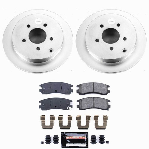 Power Stop 02-07 Buick Rendezvous Rear Z23 Coated Brake Kit - CPK5135-23 Photo - Primary