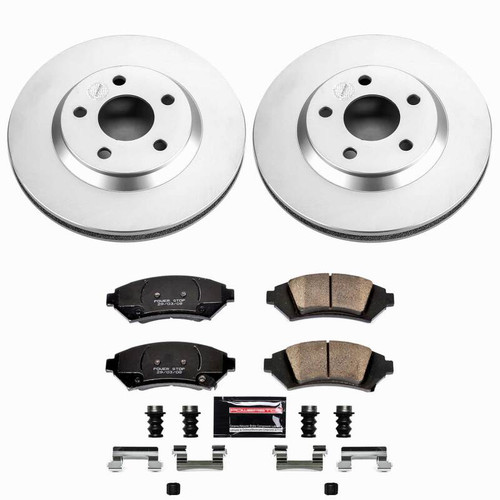 Power Stop 2005 Buick LeSabre Front Z23 Coated Brake Kit - CPK5137-23 Photo - Primary
