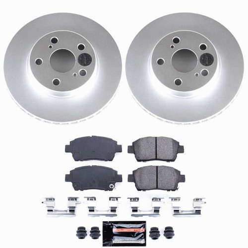 Power Stop 04-09 Toyota Prius Front Z23 Coated Brake Kit - CPK5219-23 Photo - Primary