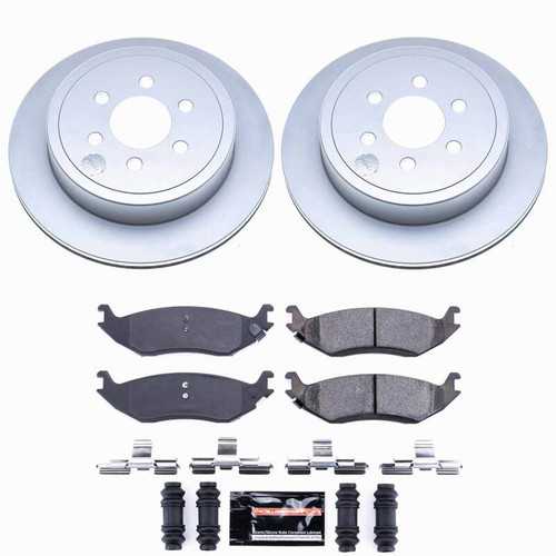 Power Stop 2003 Dodge Durango Rear Z23 Coated Brake Kit - CPK5270-23 Photo - Primary