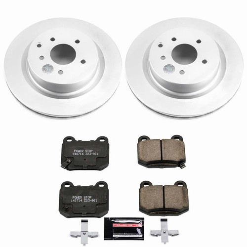 Power Stop 03-04 Infiniti G35 Rear Z23 Coated Brake Kit - CPK5303-23 Photo - Primary