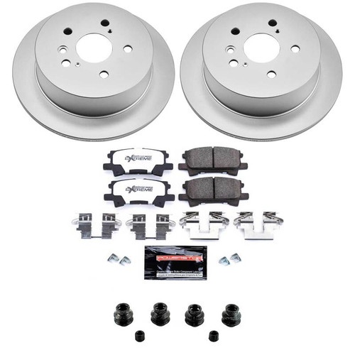 Power Stop 04-06 Lexus RX330 Rear Z36 Coated Truck & Tow Brake Kit - CPK5333-36 Photo - Primary