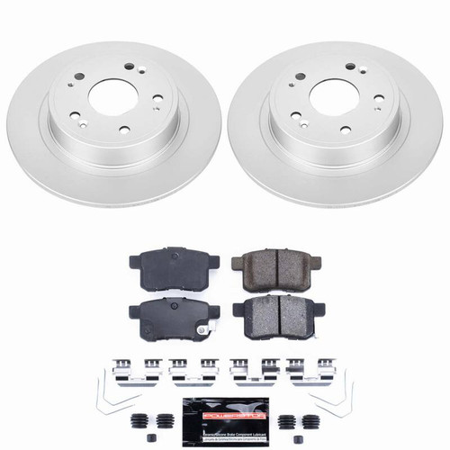 Power Stop 11-14 Acura TSX Rear Z23 Coated Brake Kit - CPK5368-23 Photo - Primary