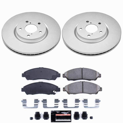 Power Stop 07-13 Acura MDX Front Z23 Coated Brake Kit - CPK5370-23 Photo - Primary