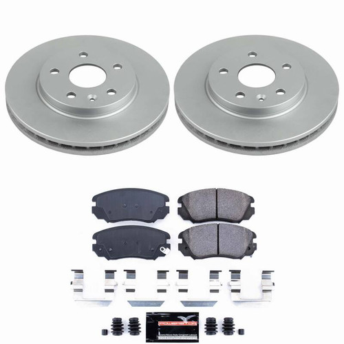 Power Stop 12-16 Buick LaCrosse Front Z23 Coated Brake Kit - CPK5522-23 Photo - Primary