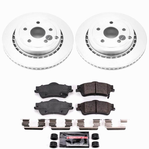 Power Stop 11-17 Chevrolet Caprice Rear Z23 Coated Brake Kit - CPK5528-23 Photo - Primary