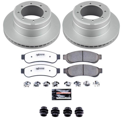 Power Stop 10-12 Ford F-350 Super Duty Rear Z36 Coated Truck & Tow Brake Kit - CPK5579-36 Photo - Primary