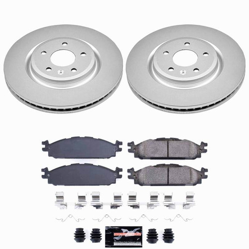 Power Stop 11-19 Ford Explorer Front Z23 Coated Brake Kit - CPK5583-23 Photo - Primary