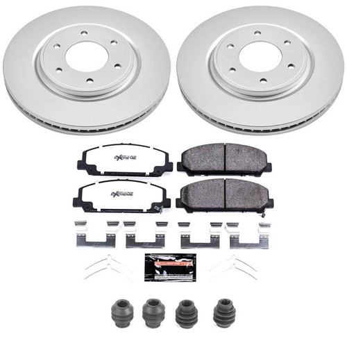 Power Stop 12-15 Nissan Armada Front Z36 Coated Truck & Tow Brake Kit - CPK5821-36 Photo - Primary