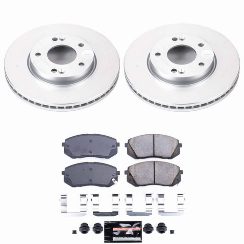 Power Stop 07-10 Kia Rondo Front Z23 Coated Brake Kit - CPK5851-23 Photo - Primary