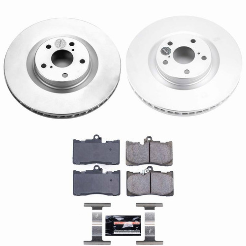 Power Stop 09-11 Lexus GS350 Front Z23 Coated Brake Kit - CPK5868-23 Photo - Primary