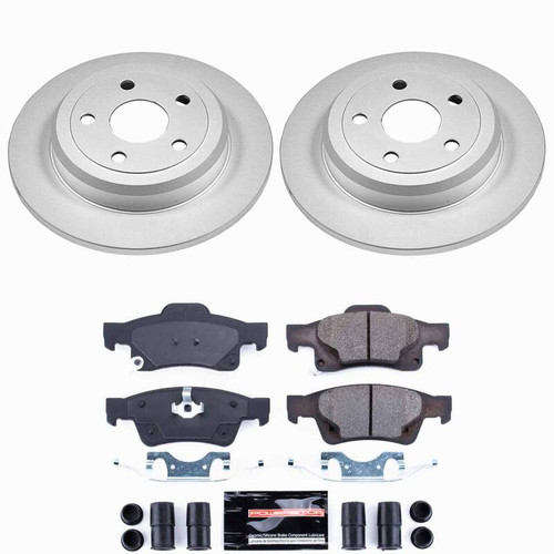 Power Stop 11-20 Dodge Durango Rear Z23 Coated Brake Kit - CPK5950-23 Photo - Primary