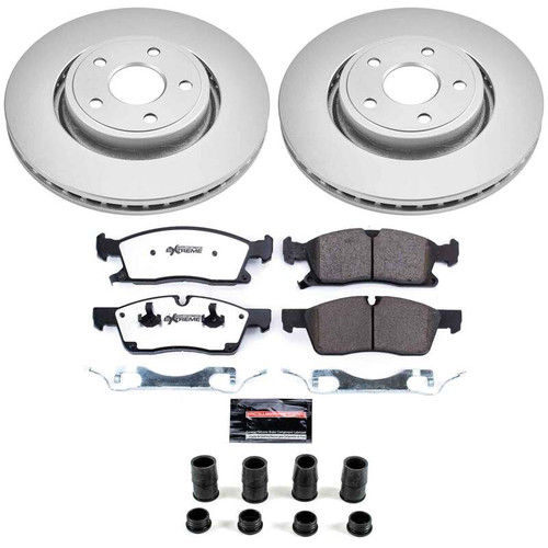 Power Stop 11-20 Dodge Durango Front Z36 Coated Truck & Tow Brake Kit - CPK5954-36 Photo - Primary