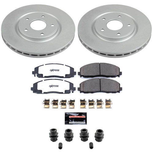 Power Stop 17-25 Chrysler Pacifica Front Z36 Coated Truck & Tow Brake Kit - CPK5959-36 Photo - Primary
