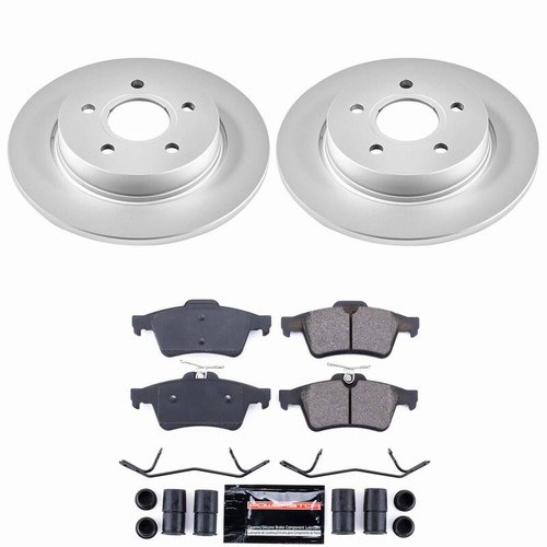 Power Stop 12-18 Ford Focus Rear Z23 Coated Brake Kit - CPK5975-23 Photo - Primary