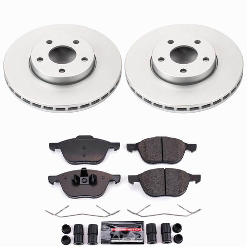 Power Stop 13-18 Ford C-Max Front Z23 Coated Brake Kit - CPK5976-23 Photo - Primary