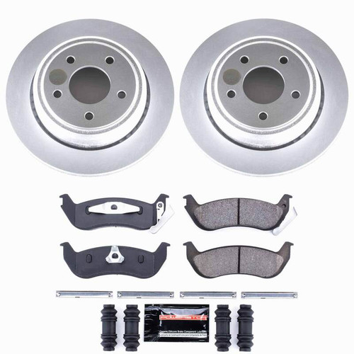 Power Stop 10-11 Ford Ranger Rear Z23 Coated Brake Kit - CPK6181-23 Photo - Primary