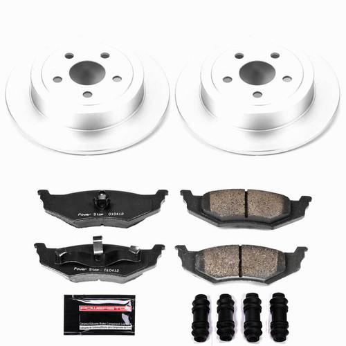 Power Stop 95-00 Chrysler Cirrus Rear Z23 Coated Brake Kit - CPK6266-23 Photo - Primary