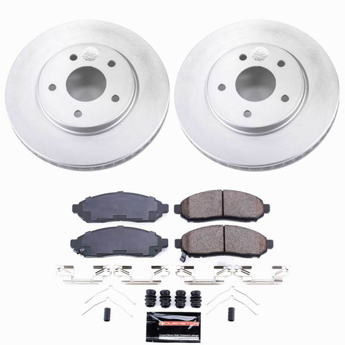 Power Stop 15-18 Chevrolet City Express Front Z23 Coated Brake Kit - CPK6492-23 Photo - Primary
