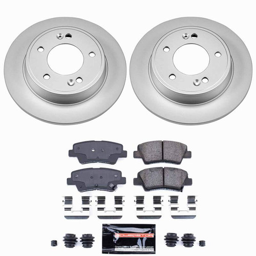 Power Stop 13-20 Hyundai Elantra GT Rear Z23 Coated Brake Kit - CPK6502-23 Photo - Primary