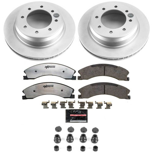 Power Stop 12-21 Nissan NV1500 Rear Z36 Coated Truck & Tow Brake Kit - CPK6517-36 Photo - Primary