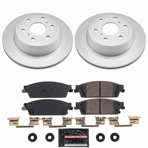 Power Stop 15-20 Cadillac Escalade Rear Z23 Coated Brake Kit - CPK6562-23 Photo - Primary