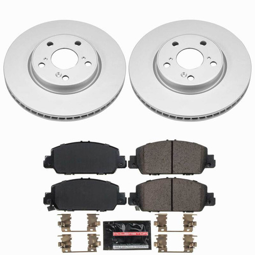 Power Stop 13-17 Honda Accord Front Z23 Coated Brake Kit - CPK6777-23 Photo - Primary