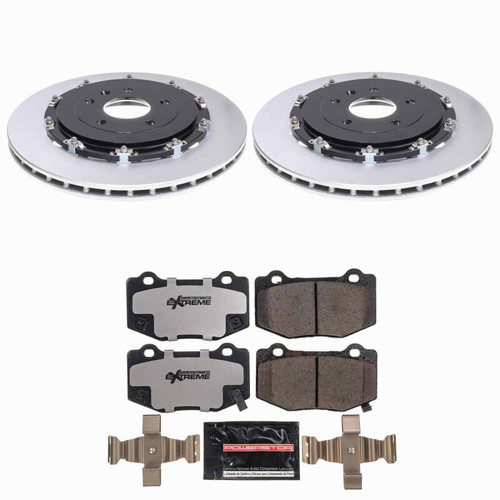 Power Stop 15-19 Chevrolet Corvette Rear Z26 Coated Truck & Tow Brake Kit - CPK6789-26 Photo - Primary