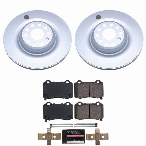Power Stop 12-21 Tesla S Rear Z23 Coated Brake Kit - CPK6799-23 Photo - Primary