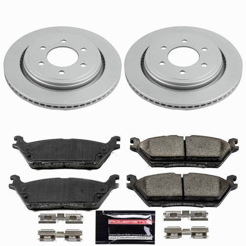 Power Stop 15-17 Ford F-150 Rear Z23 Coated Brake Kit - CPK6814-23 Photo - Primary