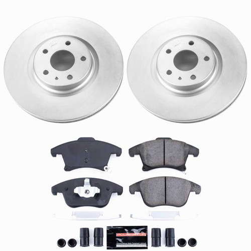 Power Stop 13-20 Ford Fusion Front Z23 Coated Brake Kit - CPK6816-23 Photo - Primary
