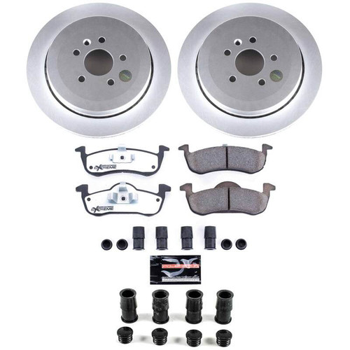Power Stop 13-19 Lincoln MKT Rear Z36 Coated Truck & Tow Brake Kit - CPK6819-36 Photo - Primary