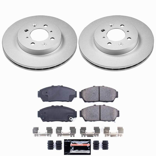 Power Stop 94-01 Acura Integra Front Z23 Coated Brake Kit - CPK692-23 Photo - Primary