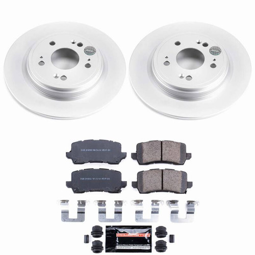 Power Stop 14-20 Acura RLX Rear Z23 Coated Brake Kit - CPK6952-23 Photo - Primary