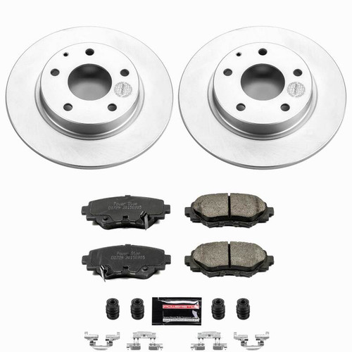 Power Stop 14-16 Mazda 3 Rear Z23 Coated Brake Kit - CPK6963-23 Photo - Primary