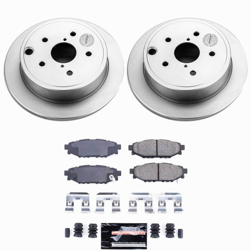 Power Stop 15-21 Subaru WRX Rear Z23 Coated Brake Kit - CPK6977-23 Photo - Primary
