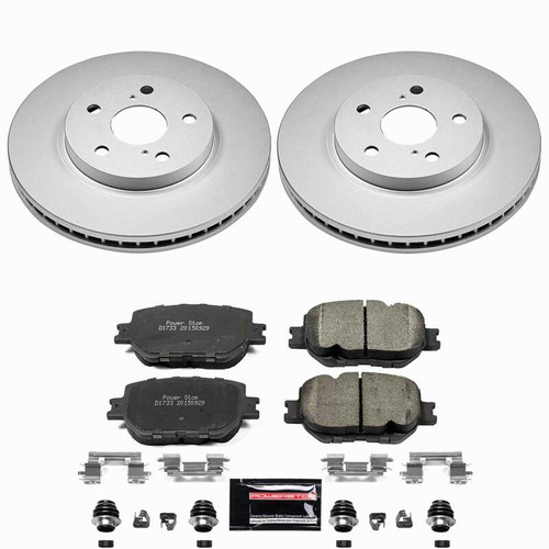 Power Stop 14-15 Lexus IS250 Front Z23 Coated Brake Kit - CPK6990-23 Photo - Primary