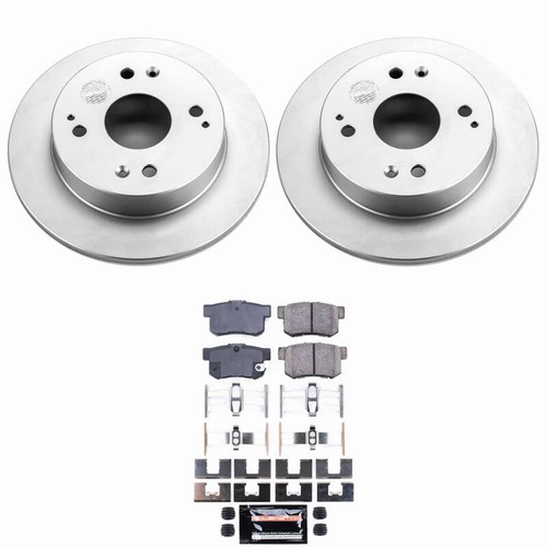 Power Stop 1997 Acura CL Rear Z23 Coated Brake Kit - CPK701-23 Photo - Primary