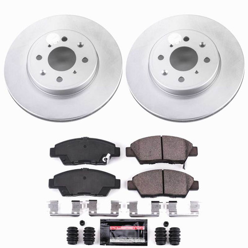 Power Stop 15-20 Honda Fit Front Z23 Coated Brake Kit - CPK7032-23 Photo - Primary