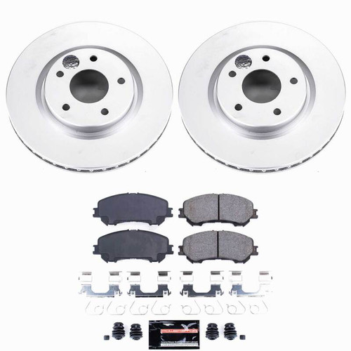 Power Stop 14-20 Nissan Rogue Front Z23 Coated Brake Kit - CPK7036-23 Photo - Primary