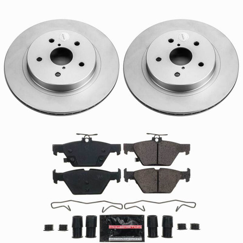 Power Stop 2025 Subaru Forester Rear Z23 Coated Brake Kit - CPK7039-23 Photo - Primary