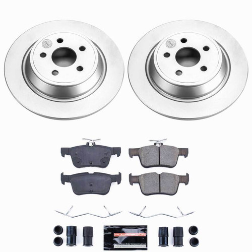Power Stop 22-24 Ford Edge Rear Z23 Coated Brake Kit - CPK7144-23 Photo - Primary