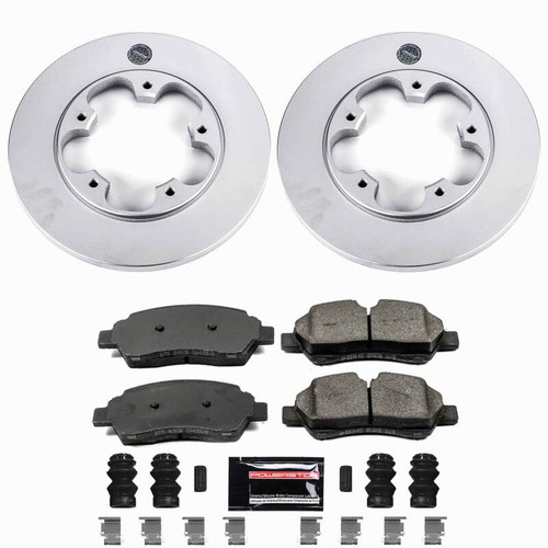 Power Stop 15-19 Ford Transit-150 Rear Z23 Coated Brake Kit - CPK7145-23 Photo - Primary