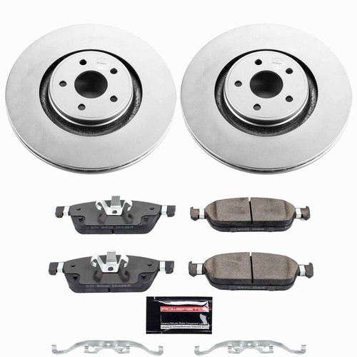 Power Stop 14-18 Ford Focus Front Z23 Coated Brake Kit - CPK7147-23 Photo - Primary