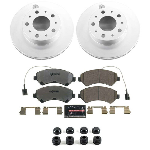 Power Stop 14-25 Ram ProMaster 1500 Front Z36 Coated Truck & Tow Brake Kit - CPK7303-36 Photo - Primary