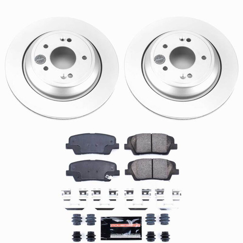 Power Stop 11-16 Hyundai Equus Rear Z23 Coated Brake Kit - CPK7341-23 Photo - Primary