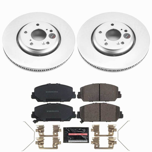 Power Stop 17-22 Acura ILX Front Z23 Coated Brake Kit - CPK7347-23 Photo - Primary