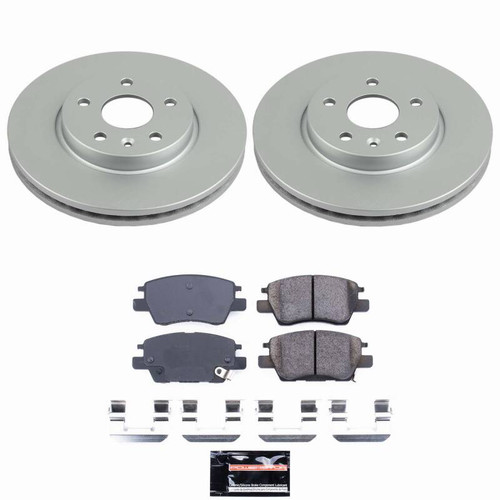 Power Stop 22-23 Chevrolet Bolt EUV Front Z23 Coated Brake Kit - CPK7399-23 Photo - Primary