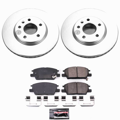 Power Stop 17-19 Buick LaCrosse Front Z23 Coated Brake Kit - CPK7400-23 Photo - Primary