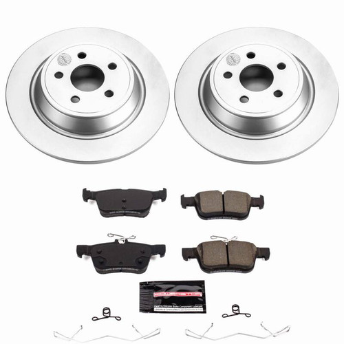 Power Stop 15-21 Ford Edge Rear Z23 Coated Brake Kit - CPK7417-23 Photo - Primary